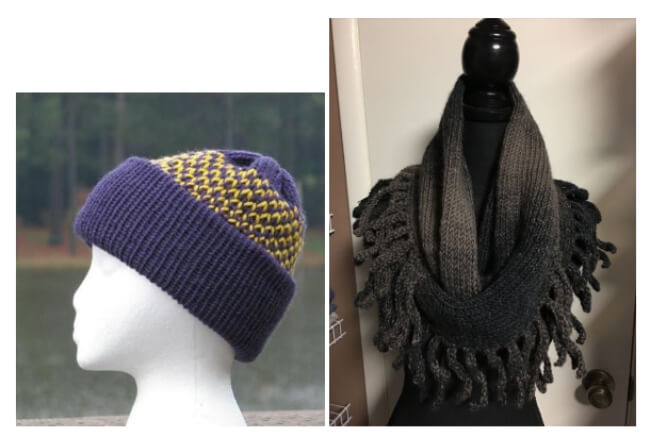 Free Knit Beanie Pattern  Circular knitting machine, Knitting machine  patterns, Knitting machine projects