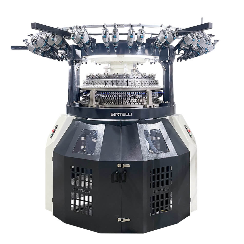 Double Jersey Computerized Transfer Rib Jacquard Knitting Machine