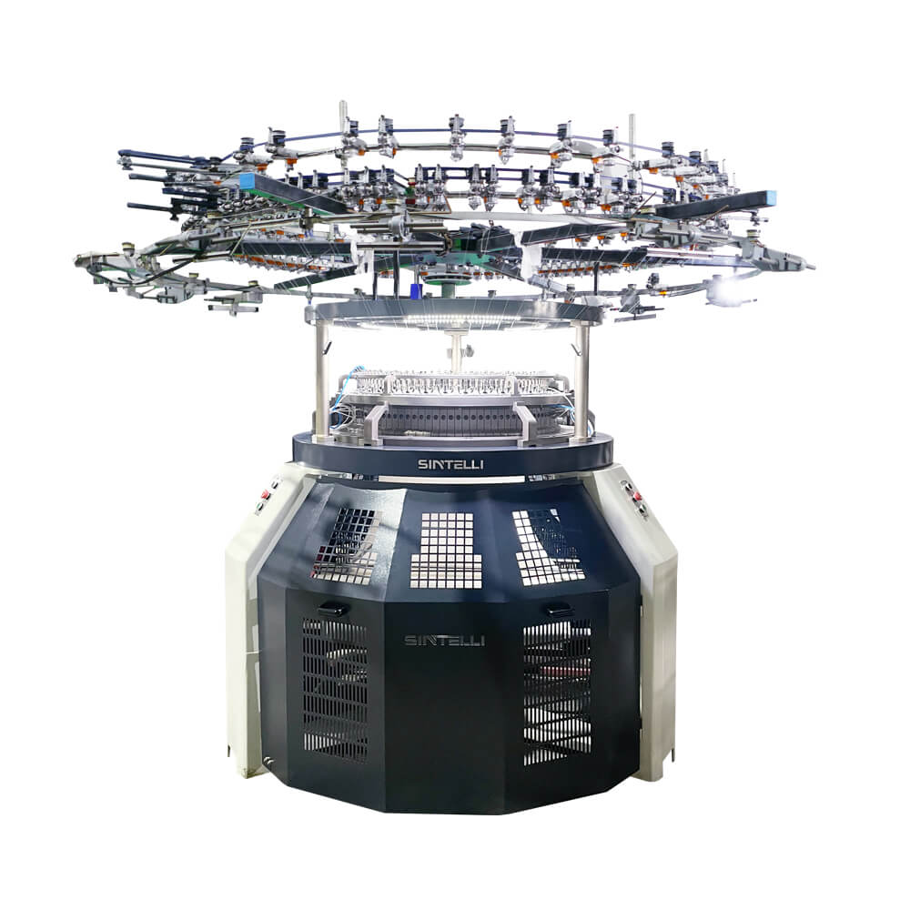 Single Three-Thread Fleece Circular Knitting Machine